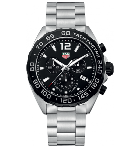 TAG Heuer Formula 1 Chronograph Quartz Stainless Steel / Black / Bracelet